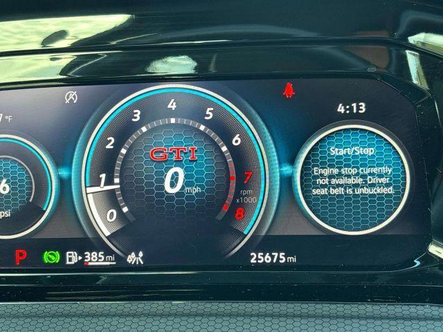 used 2024 Volkswagen Golf GTI car, priced at $26,900