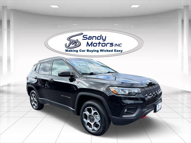 used 2022 Jeep Compass car, priced at $22,900