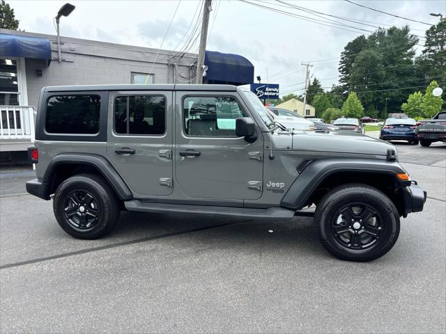 used 2020 Jeep Wrangler Unlimited car, priced at $28,900