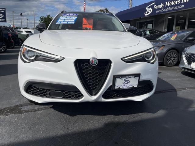 used 2021 Alfa Romeo Stelvio car, priced at $21,900