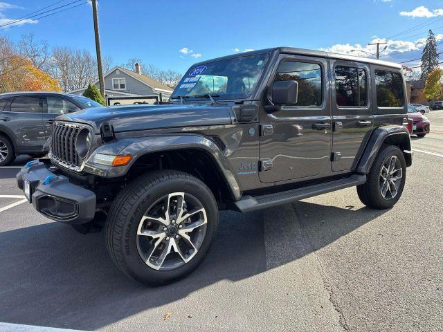 used 2024 Jeep Wrangler 4xe car, priced at $35,900