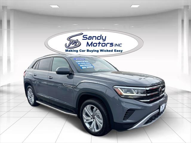 used 2020 Volkswagen Atlas Cross Sport car, priced at $24,900