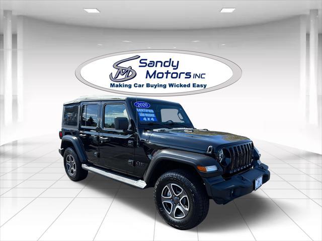 used 2020 Jeep Wrangler Unlimited car, priced at $27,900