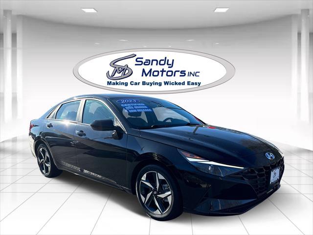 used 2023 Hyundai Elantra car, priced at $18,900