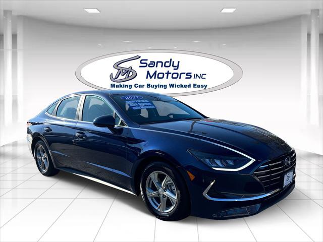 used 2022 Hyundai Sonata car, priced at $18,900