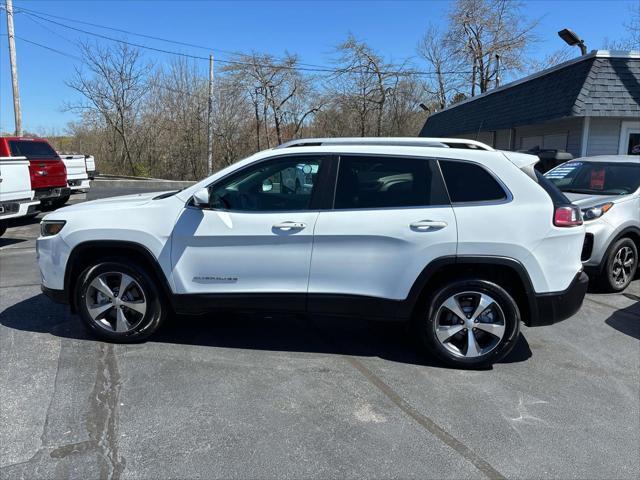 used 2021 Jeep Cherokee car, priced at $23,900