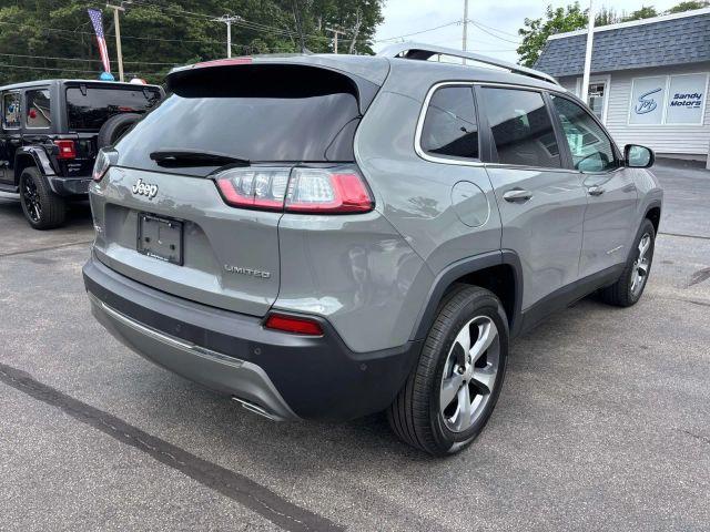 used 2021 Jeep Cherokee car, priced at $21,900