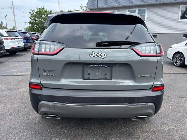 used 2021 Jeep Cherokee car, priced at $21,900