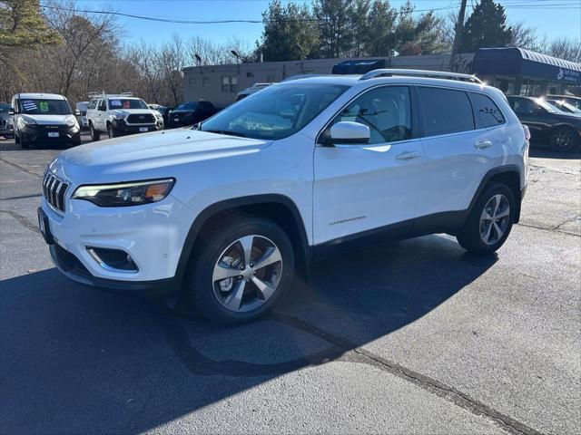 used 2021 Jeep Cherokee car, priced at $23,900