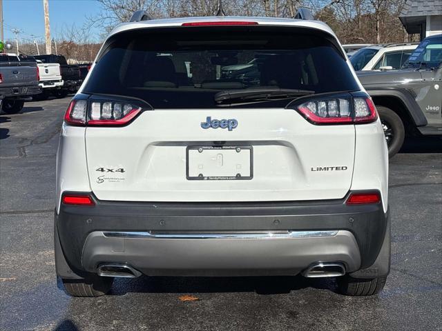 used 2021 Jeep Cherokee car, priced at $23,900