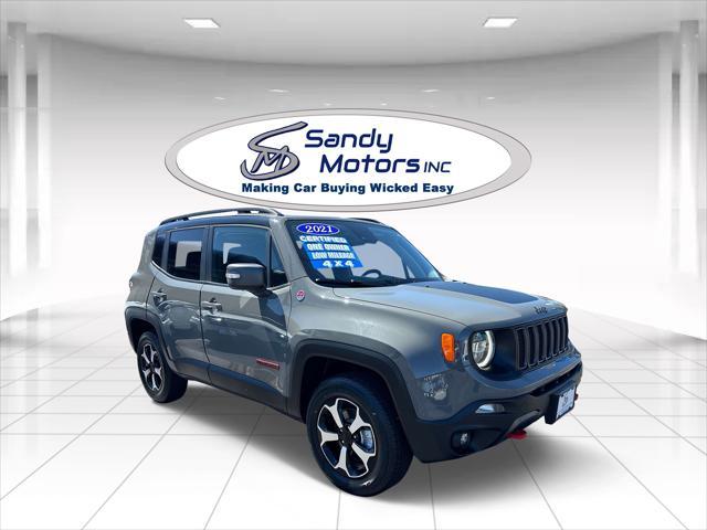 used 2021 Jeep Renegade car, priced at $23,900