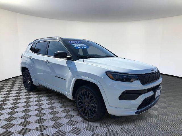 used 2022 Jeep Compass car, priced at $23,900
