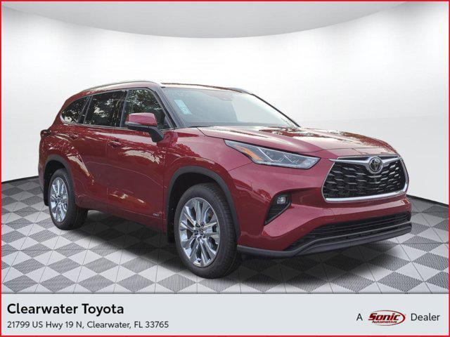 new 2025 Toyota Highlander Hybrid car, priced at $55,127