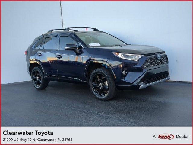 used 2021 Toyota RAV4 Hybrid car, priced at $30,999