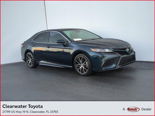 used 2021 Toyota Camry car, priced at $21,499