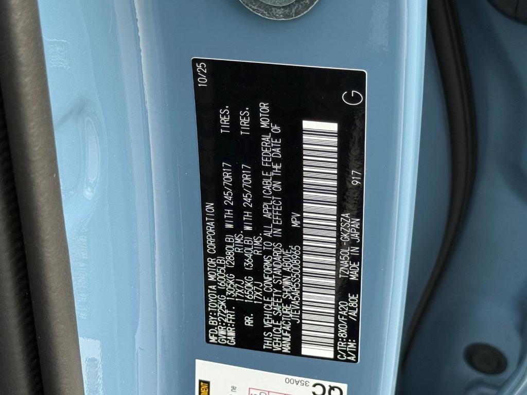 new 2025 Toyota 4Runner car, priced at $42,701