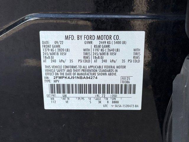 used 2022 Ford Edge car, priced at $16,997