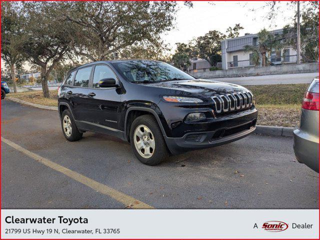 used 2017 Jeep Cherokee car, priced at $12,999