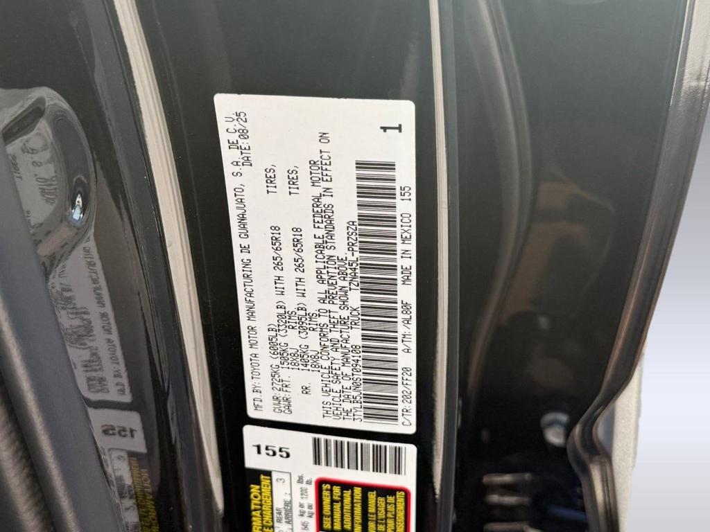 new 2025 Toyota Tacoma car, priced at $49,767