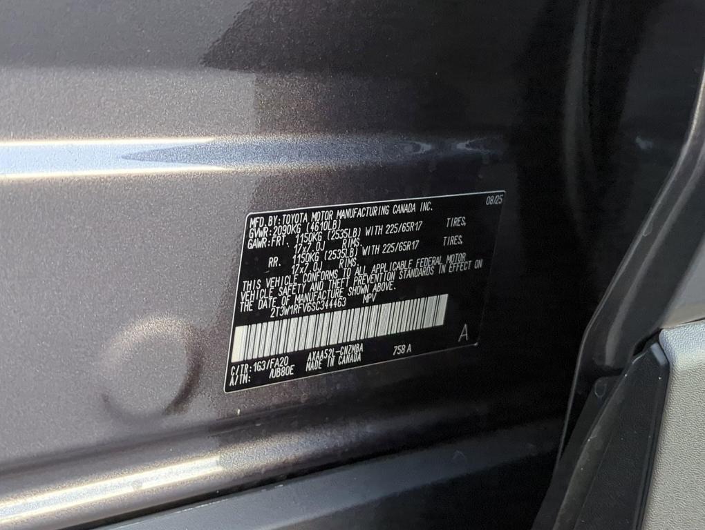 new 2025 Toyota RAV4 car, priced at $33,649