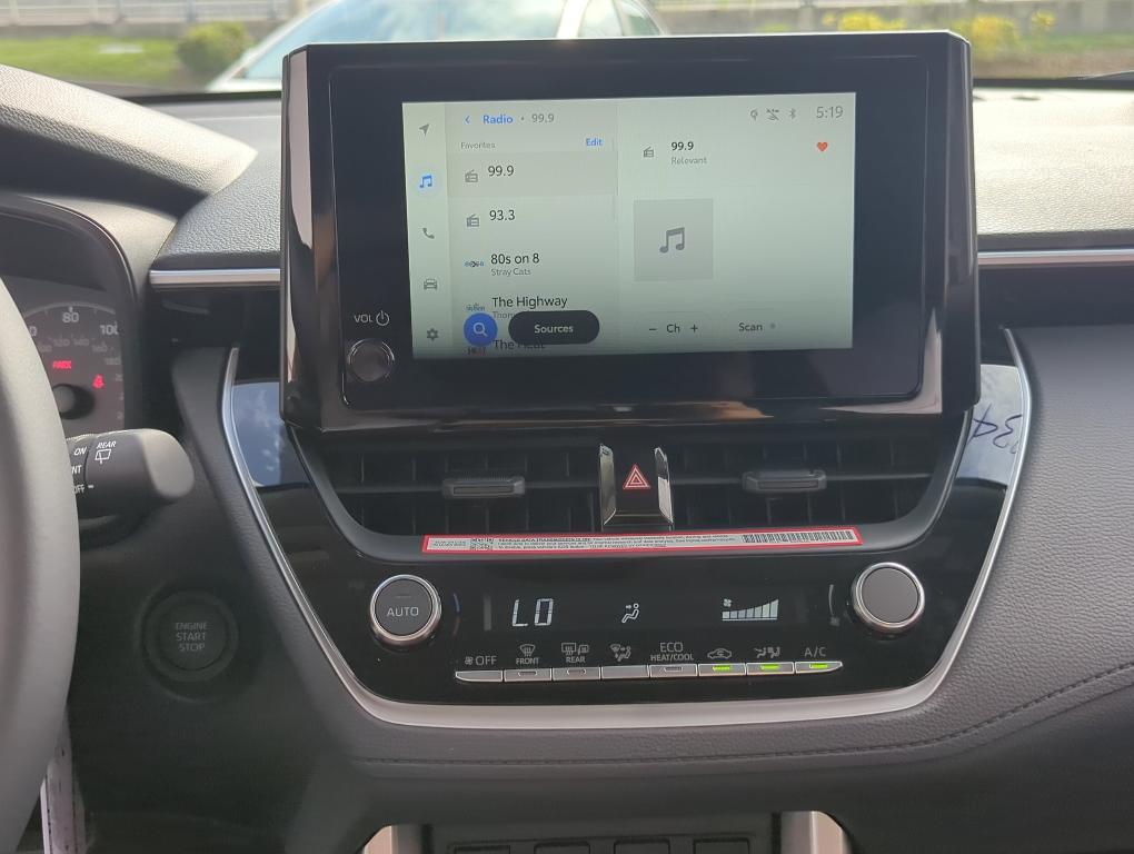 new 2025 Toyota Corolla Cross car, priced at $28,381