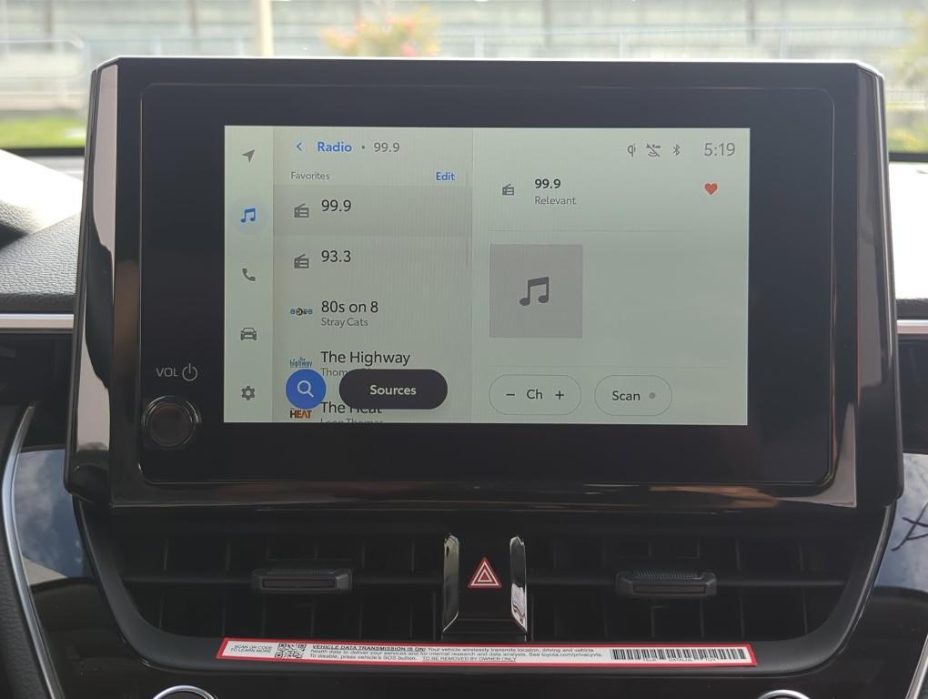 new 2025 Toyota Corolla Cross car, priced at $28,381