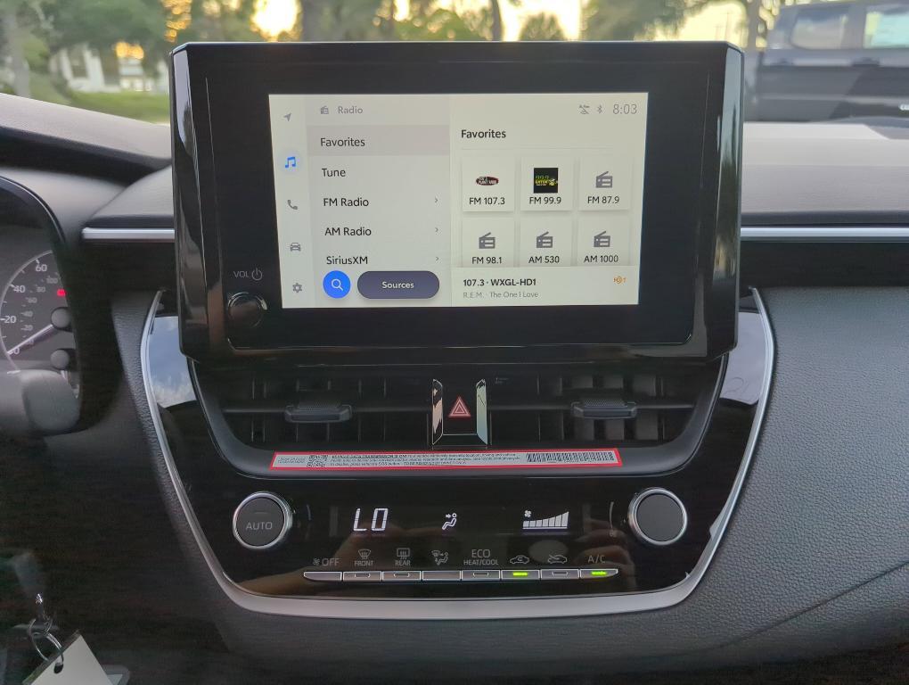 new 2025 Toyota Corolla car, priced at $23,620