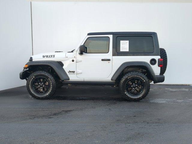 used 2021 Jeep Wrangler car, priced at $27,998