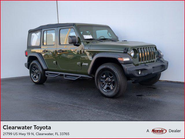 used 2020 Jeep Wrangler Unlimited car, priced at $28,998