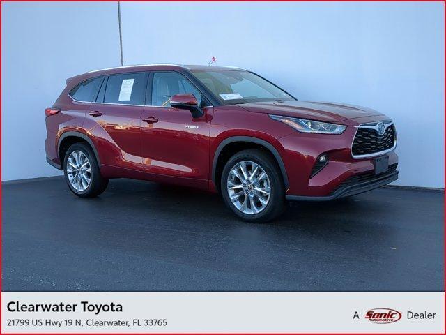 used 2021 Toyota Highlander Hybrid car, priced at $37,999