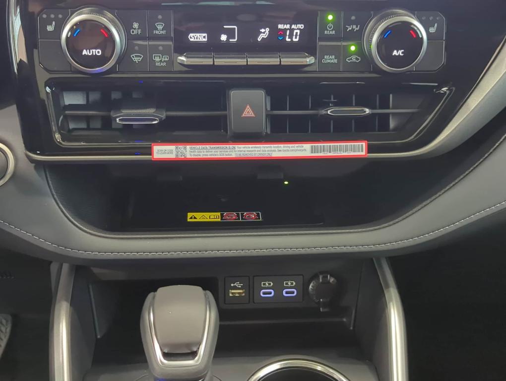 new 2025 Toyota Highlander car, priced at $47,819