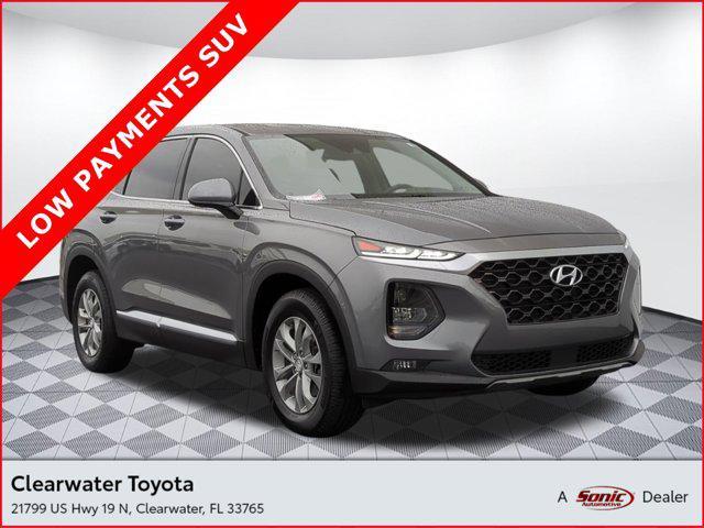used 2019 Hyundai Santa Fe car, priced at $17,998