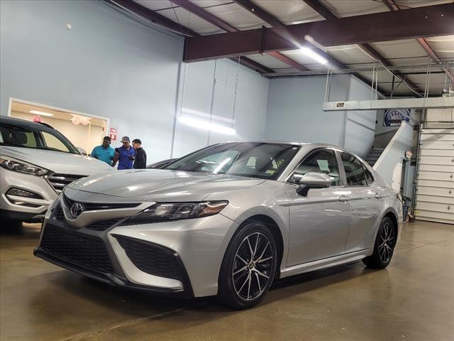 used 2021 Toyota Camry car, priced at $24,447