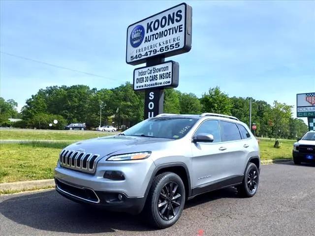 used 2018 Jeep Cherokee car, priced at $21,420