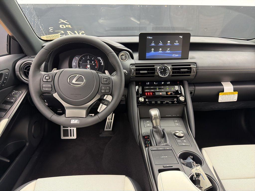 new 2025 Lexus IS 350 car, priced at $52,203