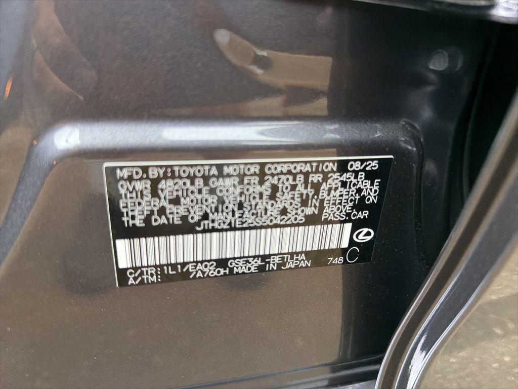 new 2025 Lexus IS 350 car, priced at $52,203