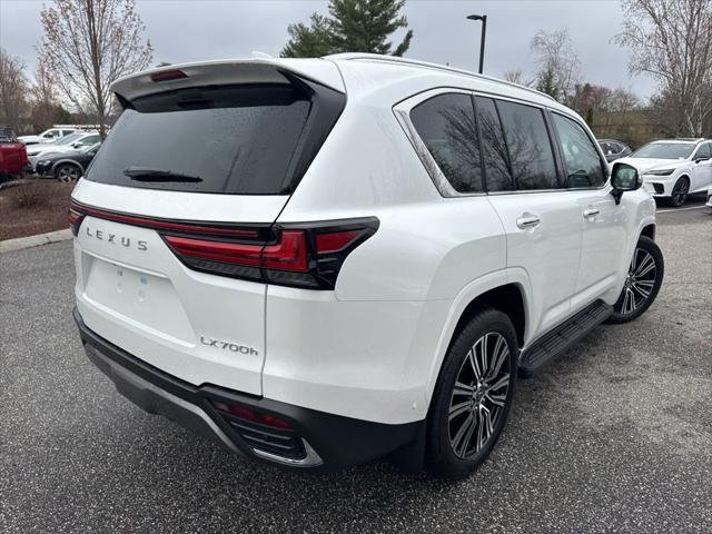new 2025 Lexus LX 700h car, priced at $115,624