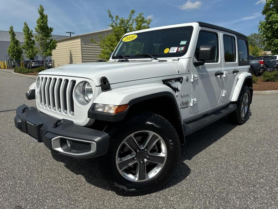 used 2020 Jeep Wrangler Unlimited car, priced at $31,384