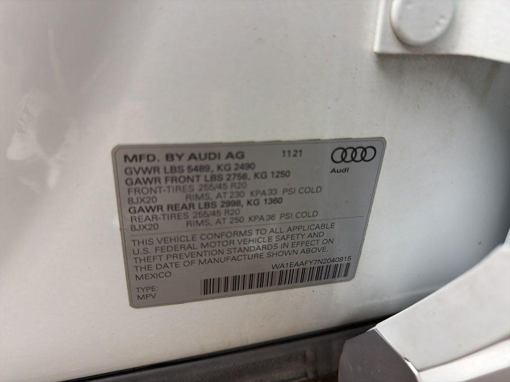 used 2022 Audi Q5 car, priced at $24,584