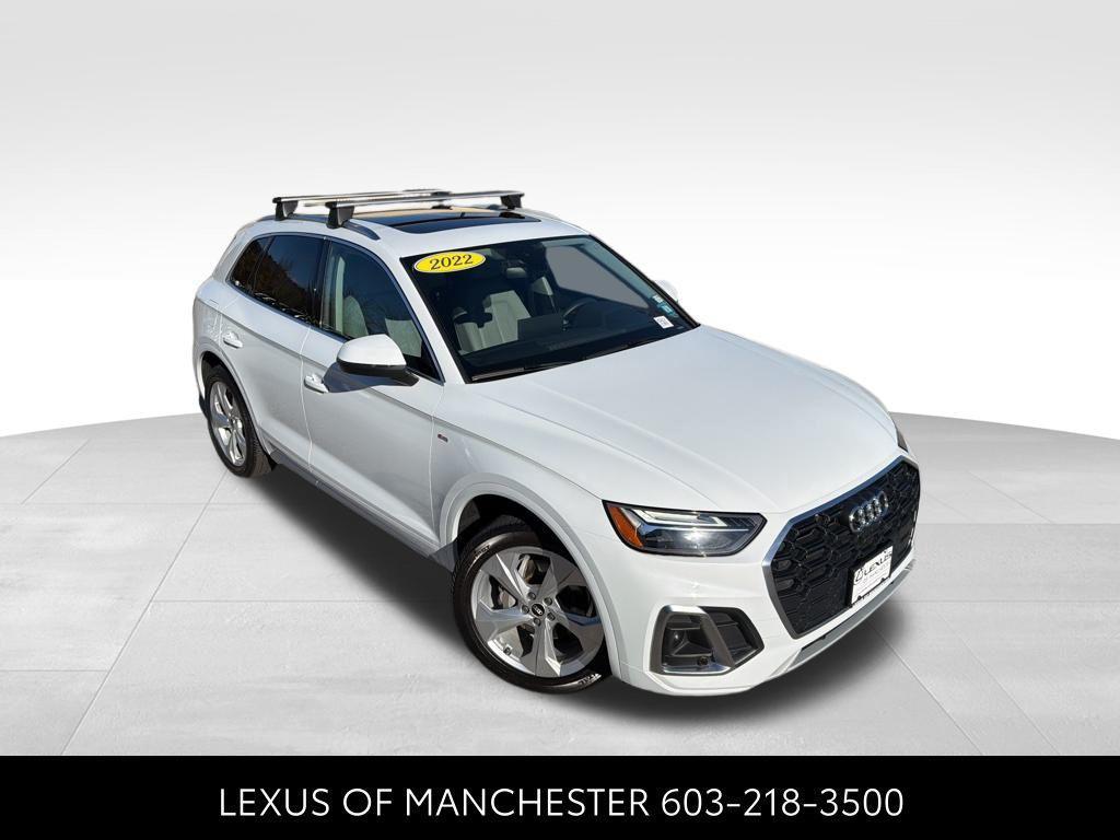 used 2022 Audi Q5 car, priced at $24,584