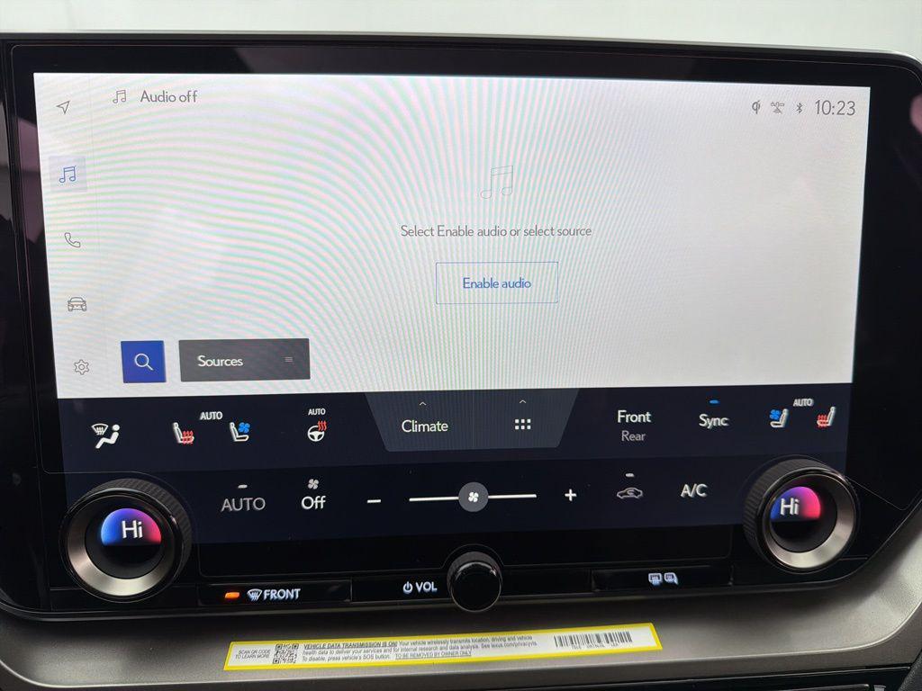 new 2026 Lexus TX 350 car, priced at $67,261