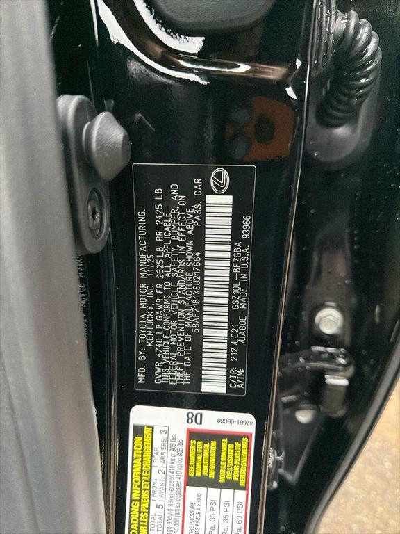 new 2025 Lexus ES 350 car, priced at $56,169