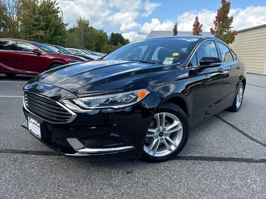 used 2018 Ford Fusion car, priced at $14,484