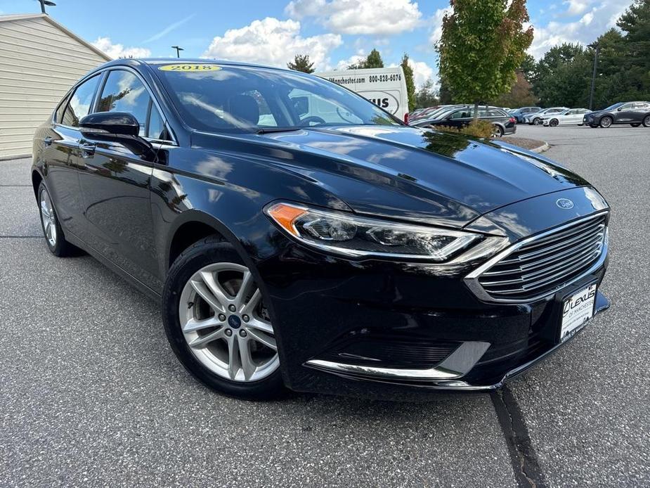 used 2018 Ford Fusion car, priced at $14,484