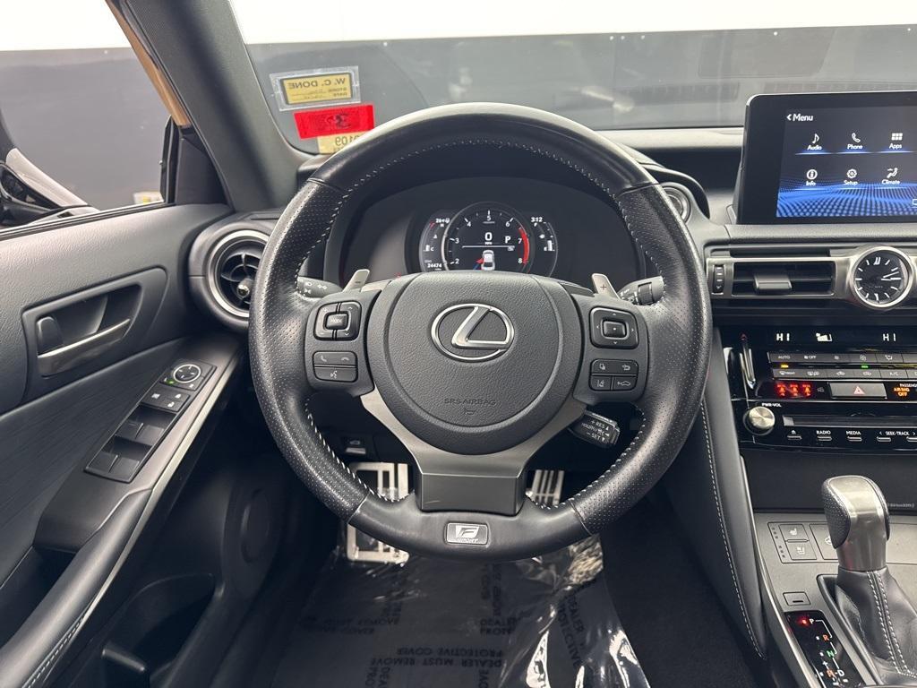 used 2021 Lexus IS 350 car, priced at $39,484