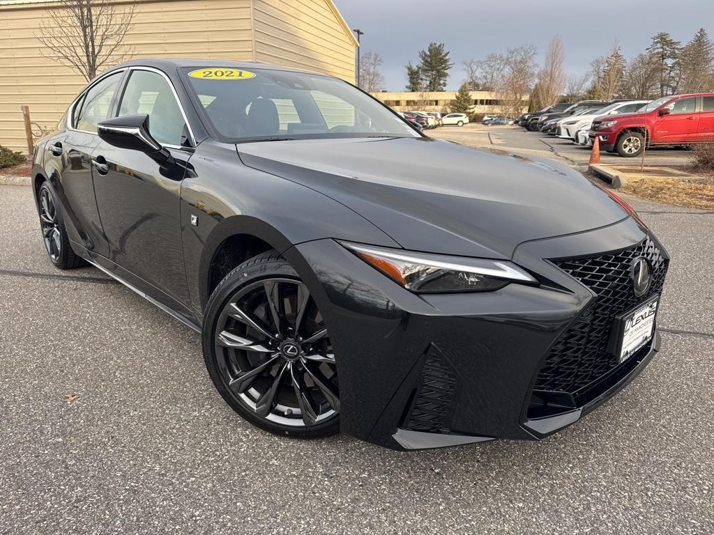 used 2021 Lexus IS 350 car, priced at $39,484