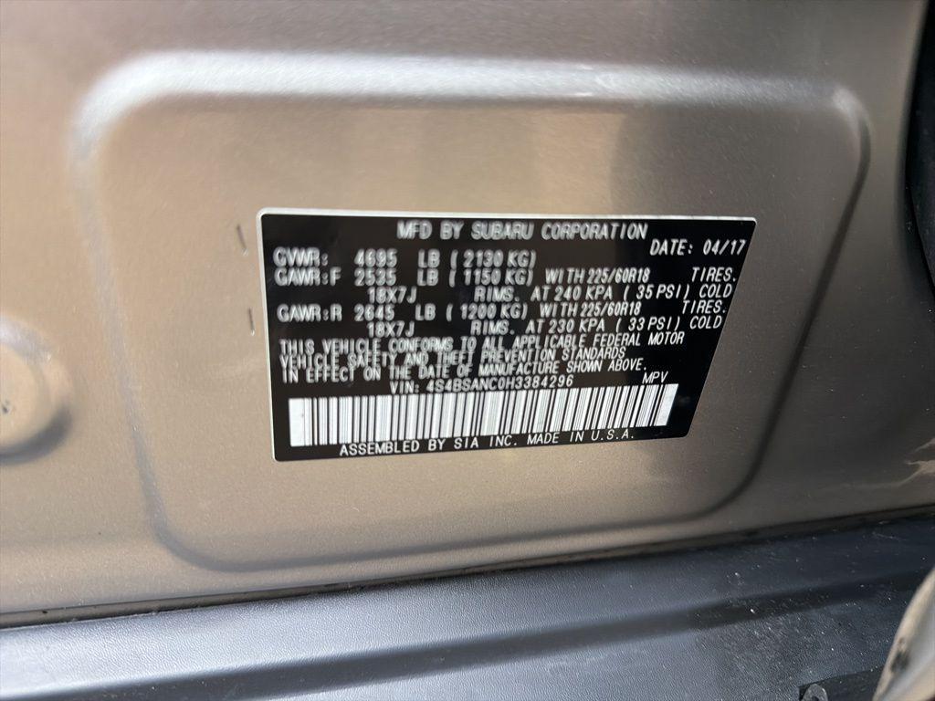 used 2017 Subaru Outback car, priced at $14,284