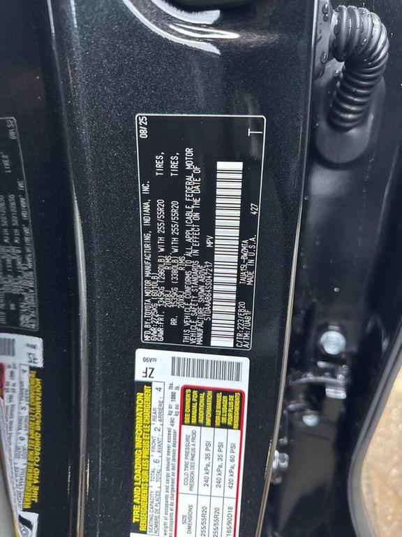 new 2025 Lexus TX 350 car, priced at $65,545