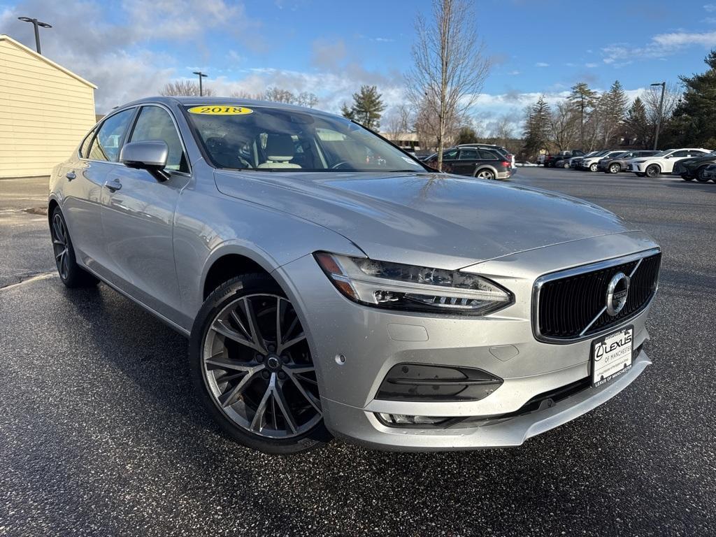 used 2018 Volvo S90 car, priced at $15,484