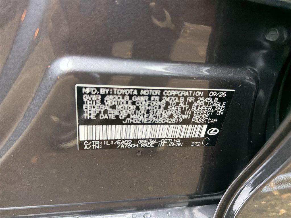 new 2025 Lexus IS 350 car, priced at $53,225